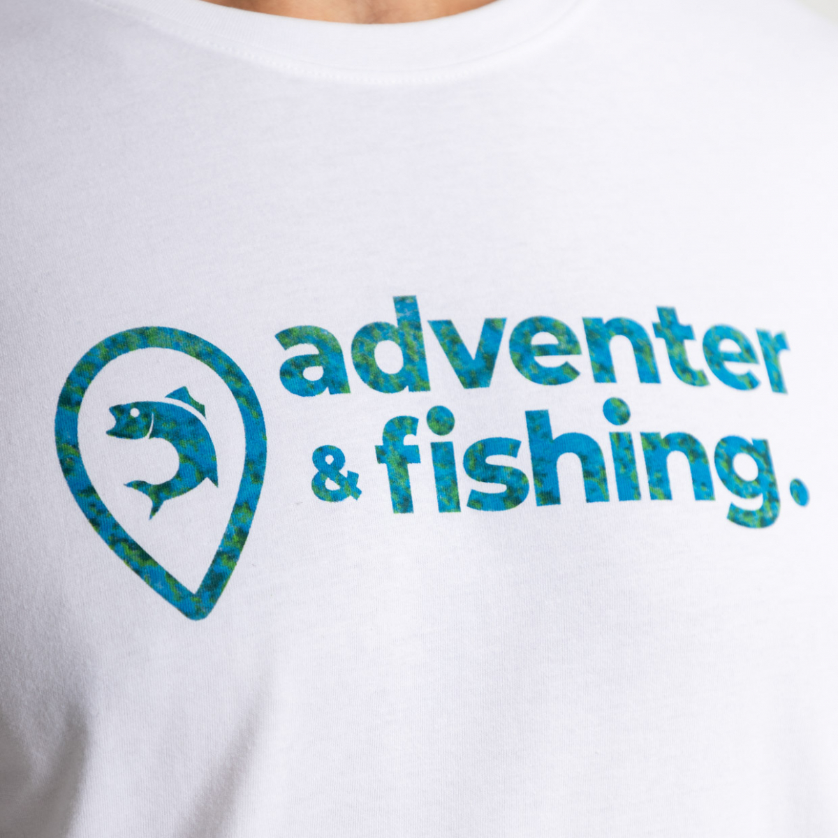 Adventer Fishing Tričko White & Bluefin Velikost: M - Obrázek 7