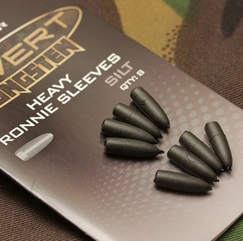 Gardner Zátěž Na Háček Covert Tungsten Ronnie Sleeves 8ks vel. 12mm x 4,1mm - Obrázek 2
