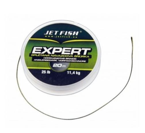 Jet Fish JetFish Návazcová Šňůra Expert 25lb 20m