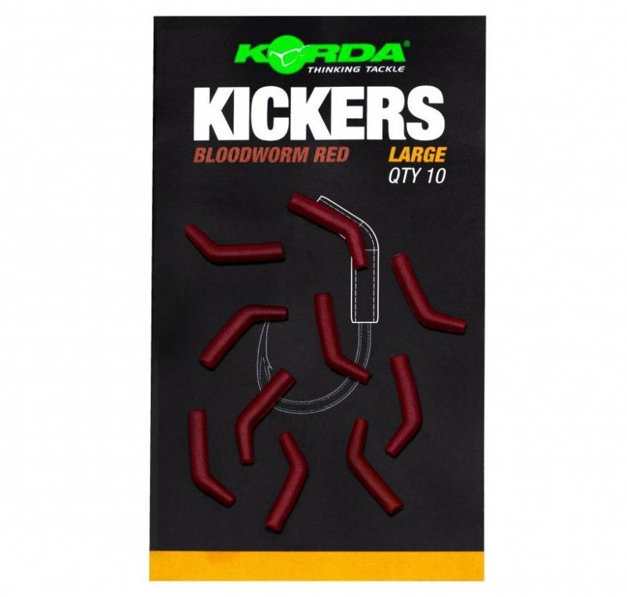 Korda Rovnátka Kickers Bloodworm Red Velikost: Small - Obrázek 5