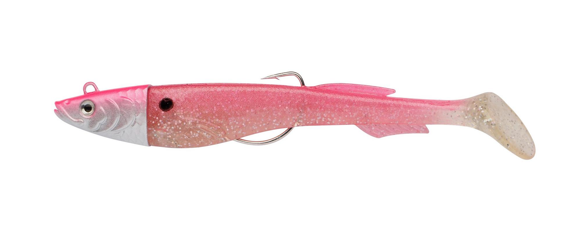 Berkley Gumová Nástraha PowerBait® Power® Sardine Metallic Pink Délka: 15cm, Hmotnost: 40g, Počet kusů: 3+1ks