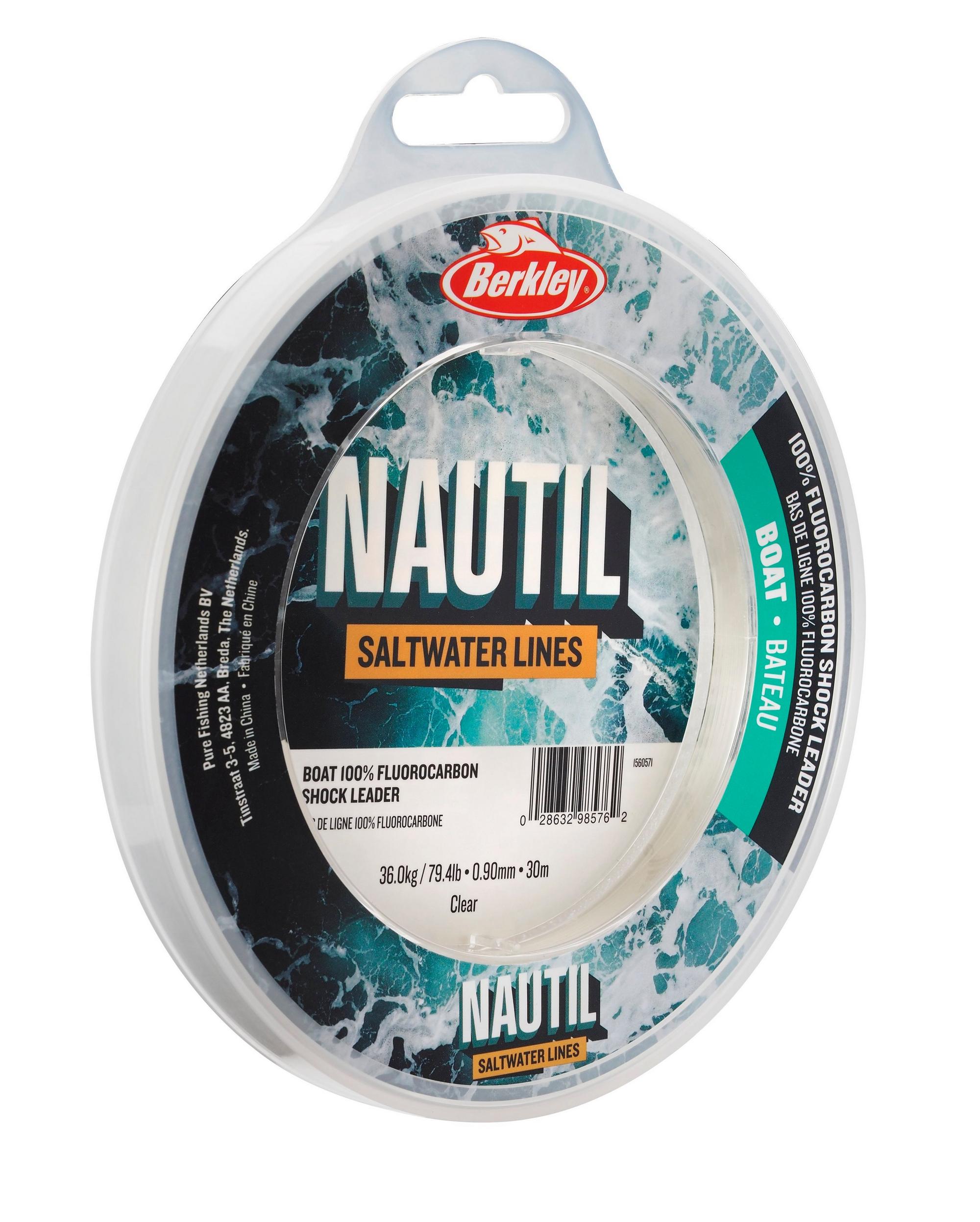 Berkley Fluorocarbon Nautil Boat Shockleaderk Clear 30m Nosnost: 25kg, Průměr: 0,70mm (obrázek 4)