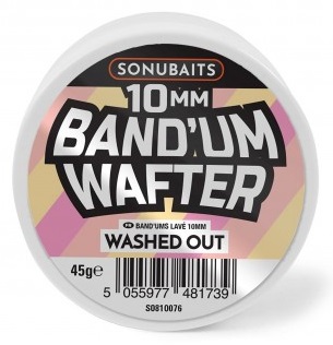 Sonubaits Dumbells Band'um Wafters Washed Out Hmotnost: 45g, Průměr: 10mm, Příchuť: Washed Out