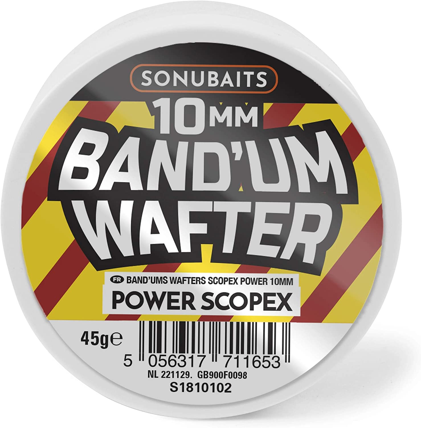 Sonubaits Dumbells Band'um Wafters Power Scopex Hmotnost: 45g, Průměr: 10mm, Příchuť: Power Scopex