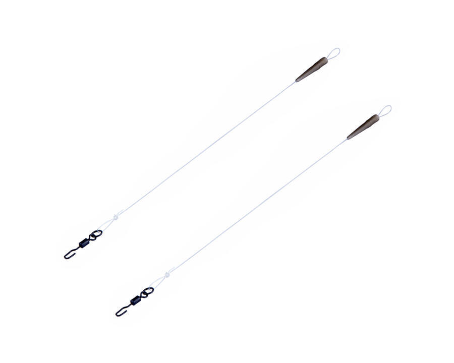 Sportcarp Návazec Ronnie Boom Stiff 25lb 2ks Délka: 17cm, Varianta: Short - Obrázek 2