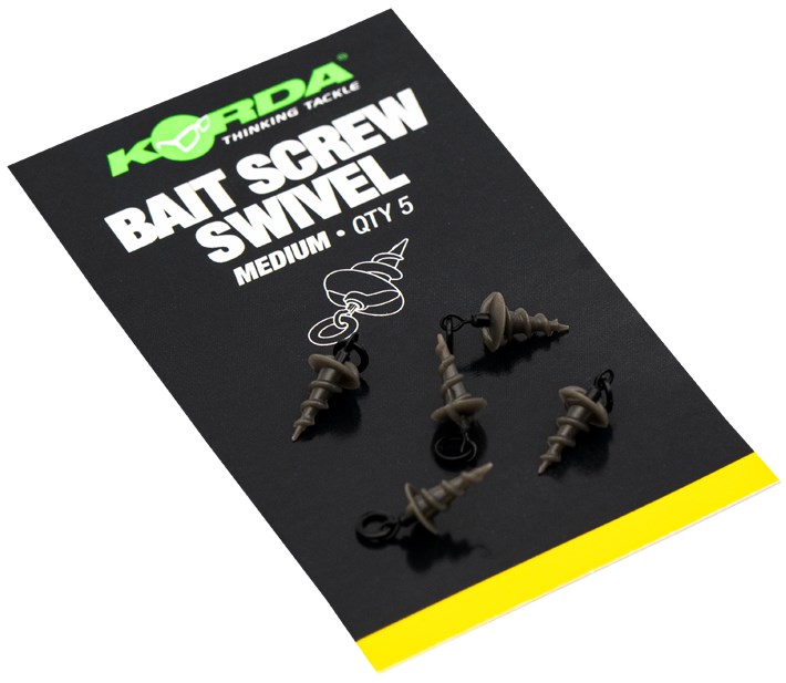 Korda Micro Ring Swivel Bait Screw Medium (obrázek 3)