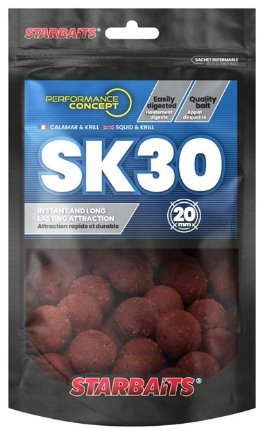 Starbaits Boilies SK30 Hmotnost: 200g, Průměr: 20mm