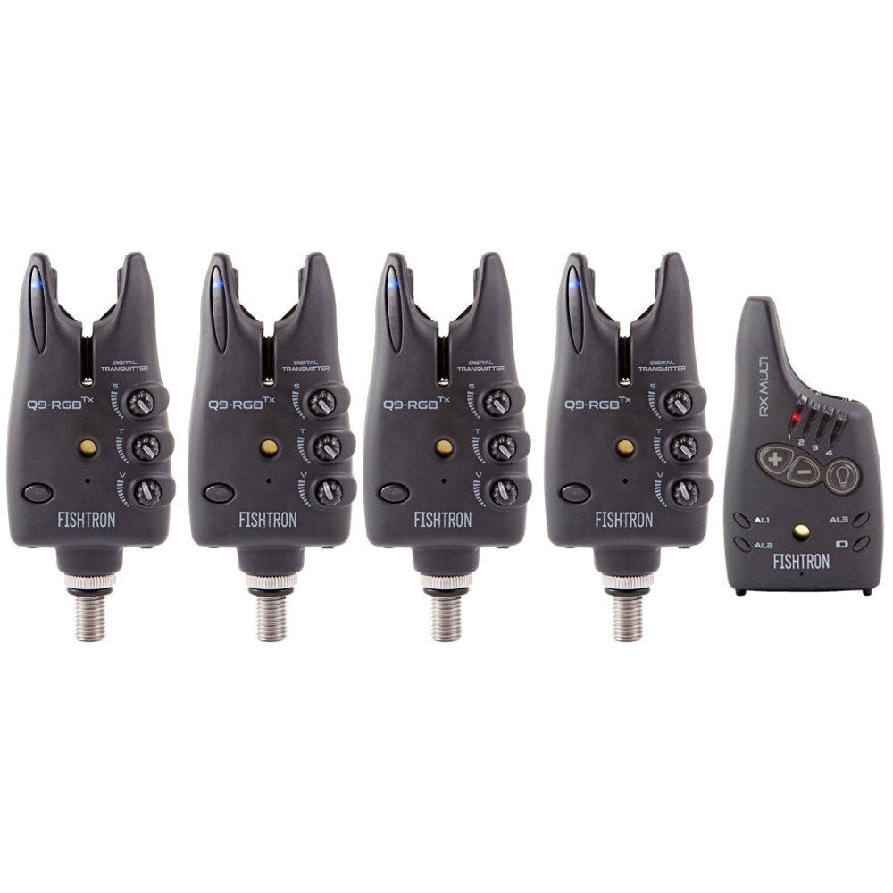 Flajzar Sada Signalizátorů Fishtron Q9 RGB TX Varianta: 4+1
