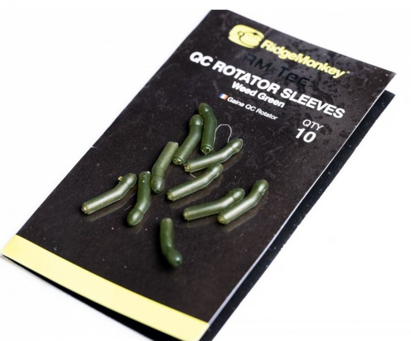 RidgeMonkey Převlek Quick Change Rotator Sleeves 10ks Varianta: Weedy Green