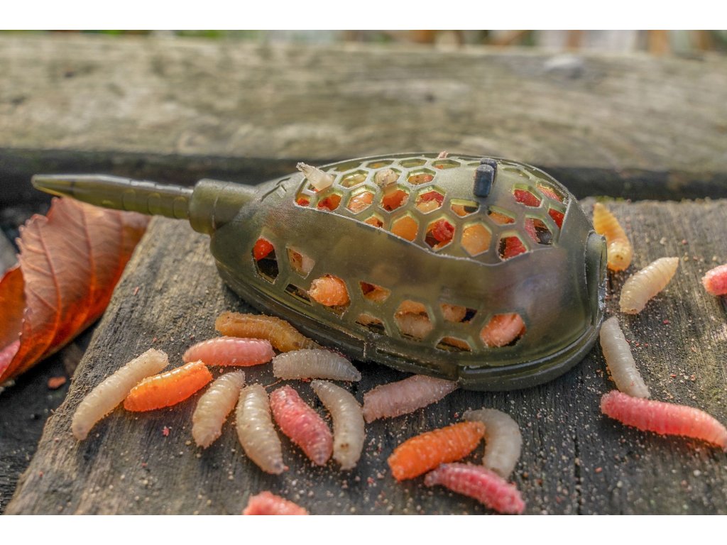 Korum Krmítko Camo Grub Feeder Hmotnost: 60g (obrázek 8)