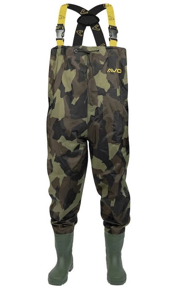 Avid Carp Prsačky 420D Camo Chest Waders Velikost: 46