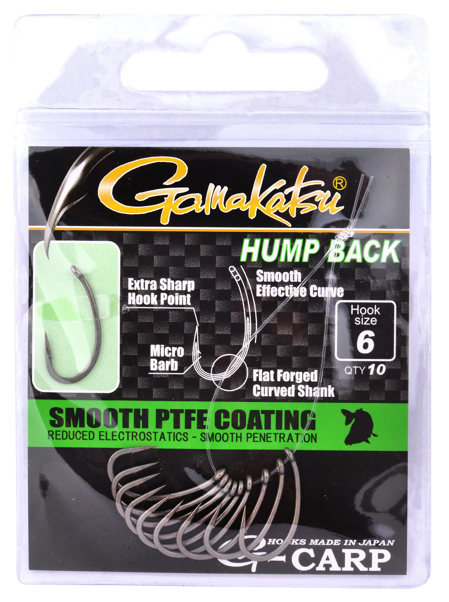 Gamakatsu Háček Hump Back Velikost háčku: #4
