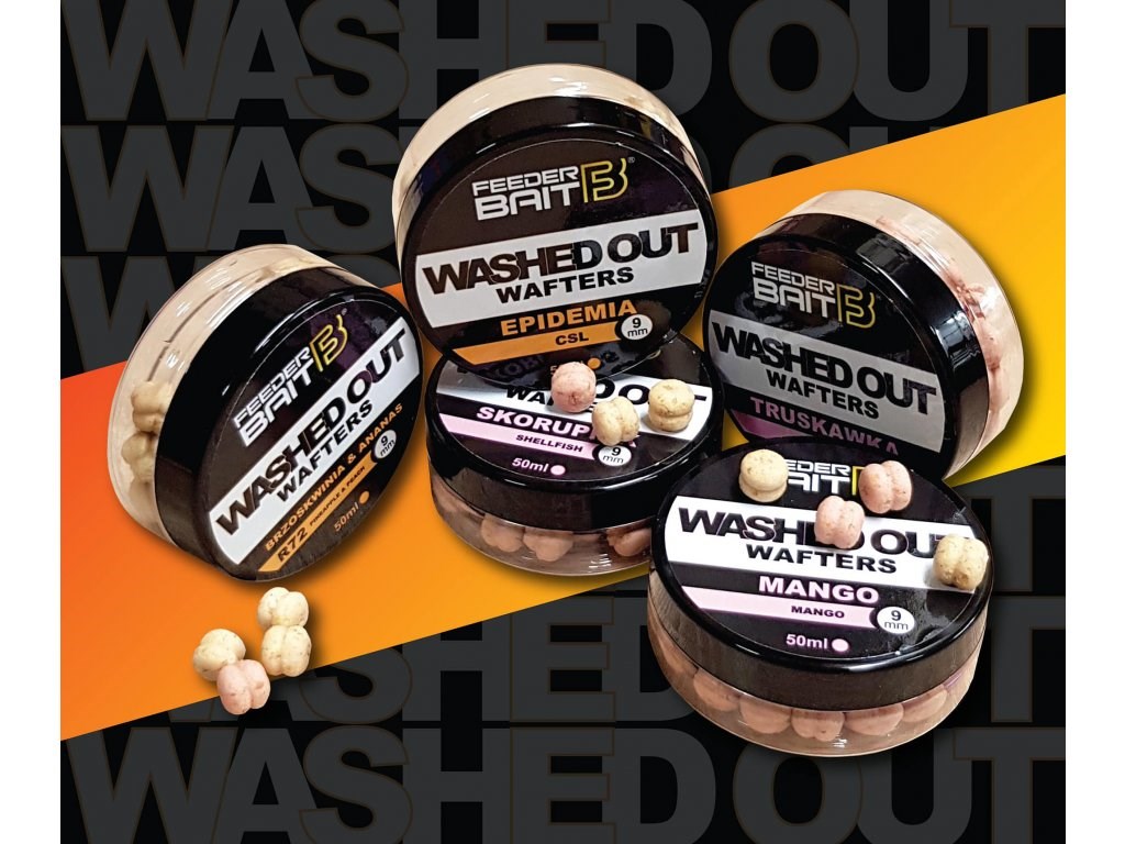 FeederBait Neutrálně Vyvážená Nástraha Washed Out Wafters 9 mm Hmotnost: 50ml, Průměr: 9mm, Příchuť: R72- Broskev/Ananas - Obrázek 5