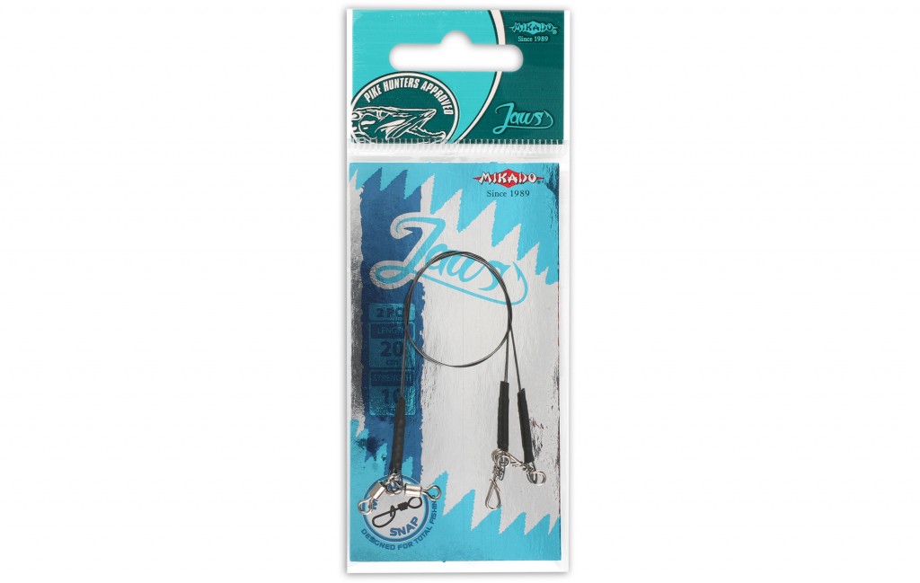 Mikado Lanko Jaws Titanium Leader Light 2ks Délka: 35cm, Nosnost: 18kg