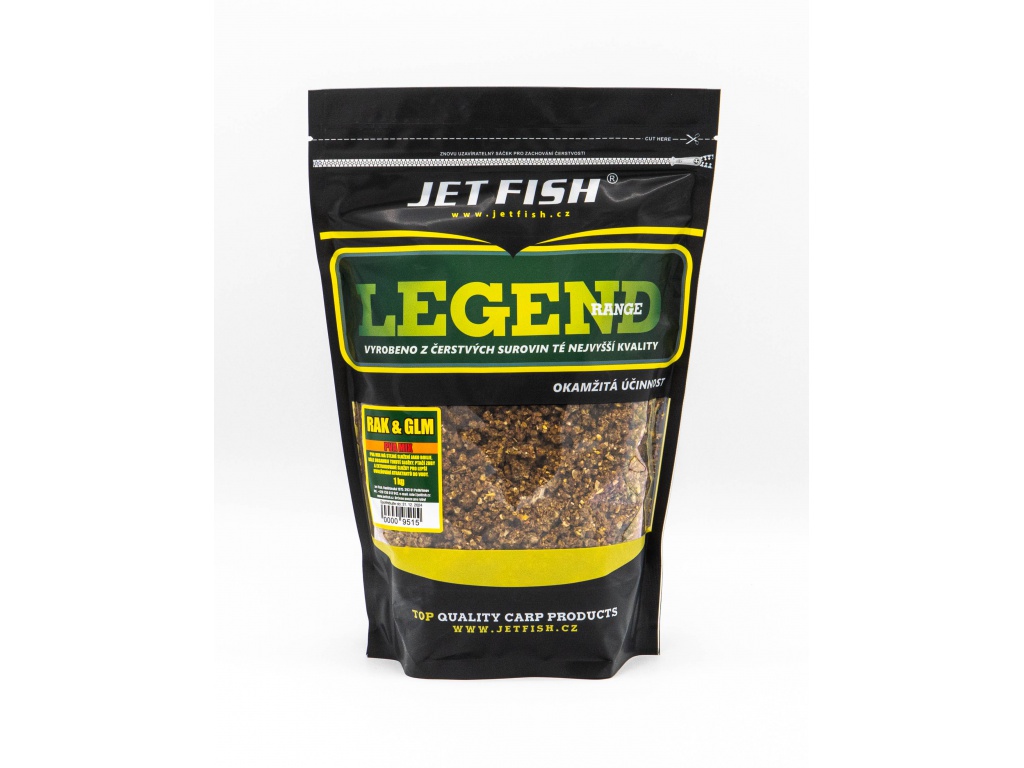 Jet Fish JetFish Krmítková Směs Legend Range PVA Mix 1kg Příchuť: Rak