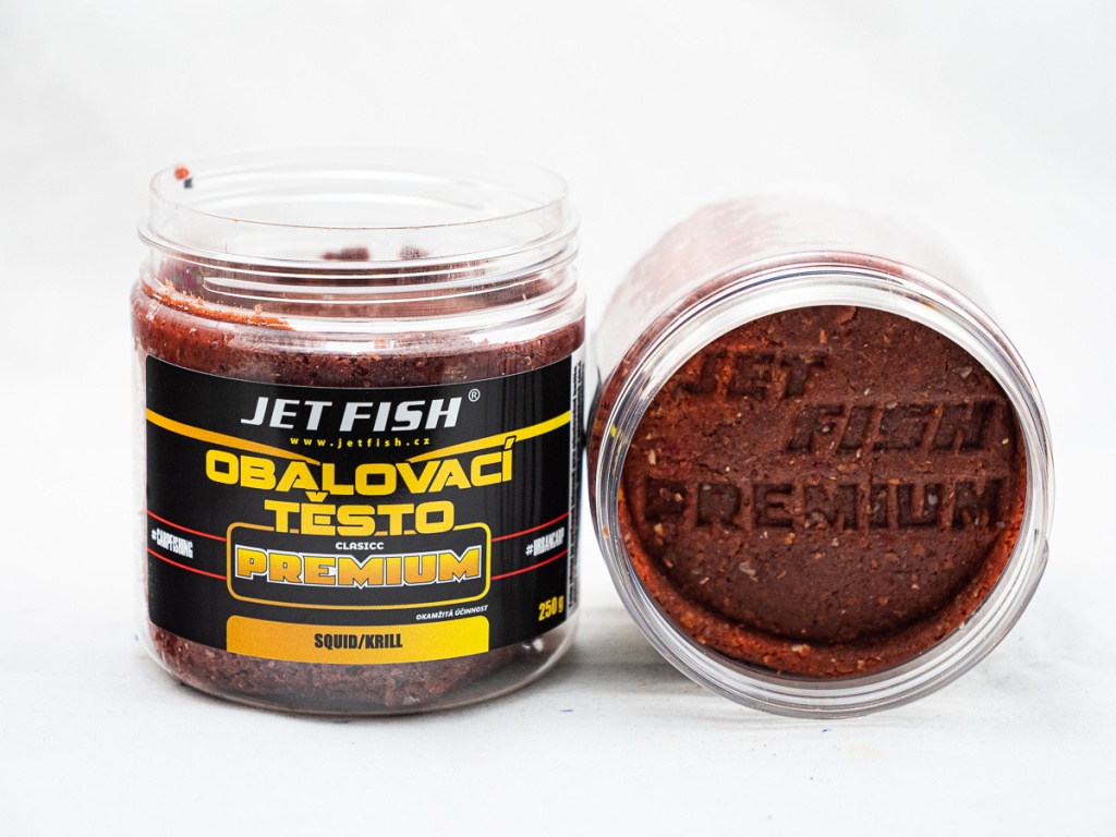 Jet Fish Obalovací Těsto Premium Classic 250g Příchuť: Squid / Krill