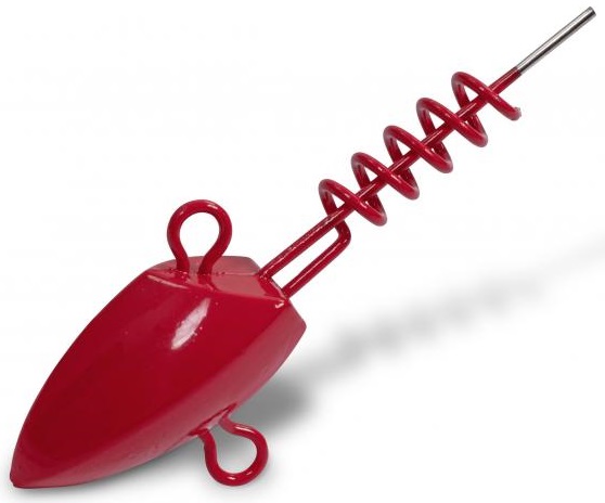 Black Cat Jig Head Red Black 2ks Hmotnost: 28g