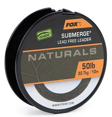 Fox Šňůra Bez Olověného Jádra Naturals Leader 10 m Varianta: 40lb, Nosnost: 18,1kg (obrázek 7)