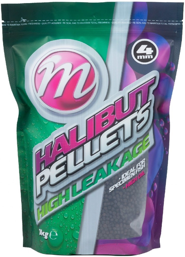 Mainline Pelety Activated Halibut Pellets 1kg Hmotnost: 1kg, Průměr: 10mm (obrázek 3)