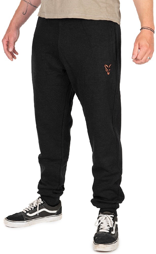 Fox Tepláky Collection Joggers Black Orange Velikost: S (obrázek 4)