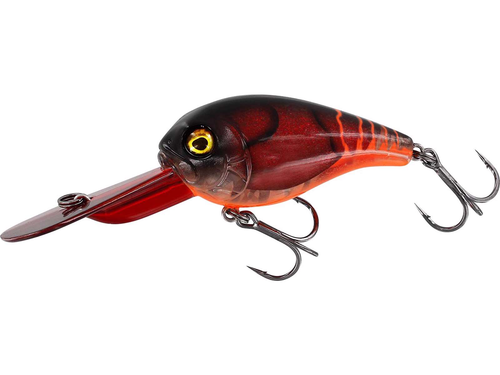 Westin Wobler Megabite DR Crankbait Floating 3D Fire Craw Délka: 7cm, Hmotnost: 30g, Maximální ponor: 4m