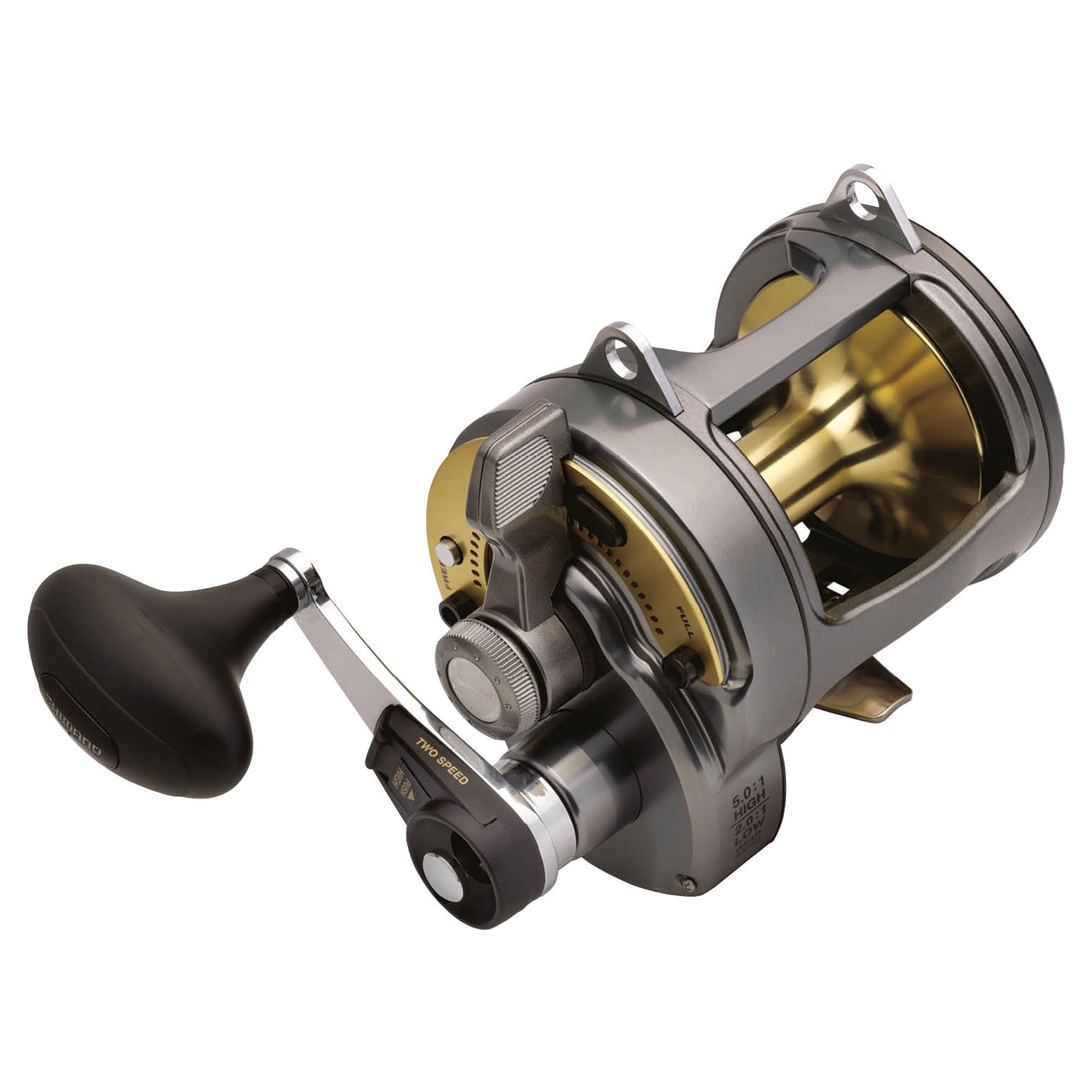 Shimano Multiplikátor Tyrnos II 2-Speed 50lb LRS Lever Drag