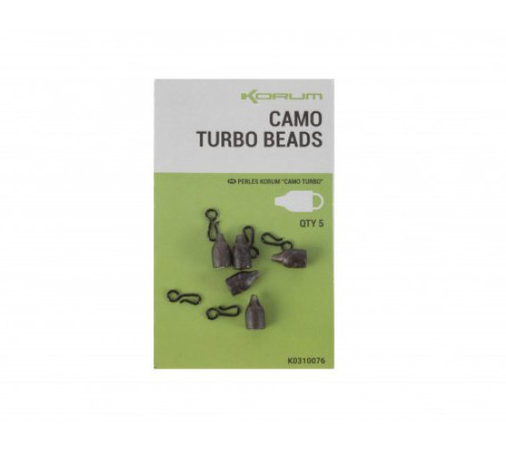 Korum Rychlospojky Camo Turbo Beads