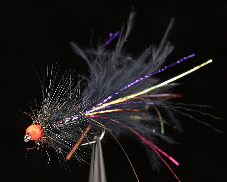 Sybai Fine Diamond Dubbing Bright Orange (obrázek 5)