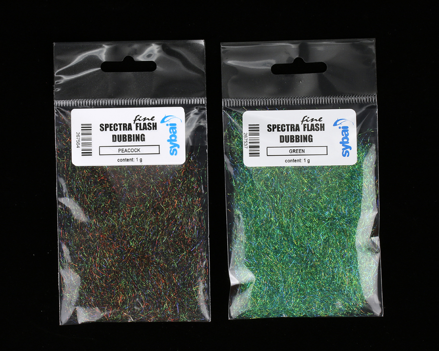 Sybai Dubbing Fine Spectra Flash Dubbing Dark Olive (obrázek 3)