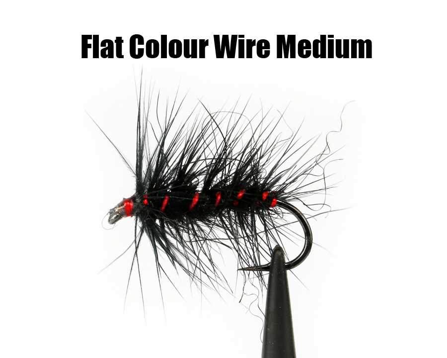 Sybai Drátek Flat Colour Wire Medium Bright Pink (obrázek 4)