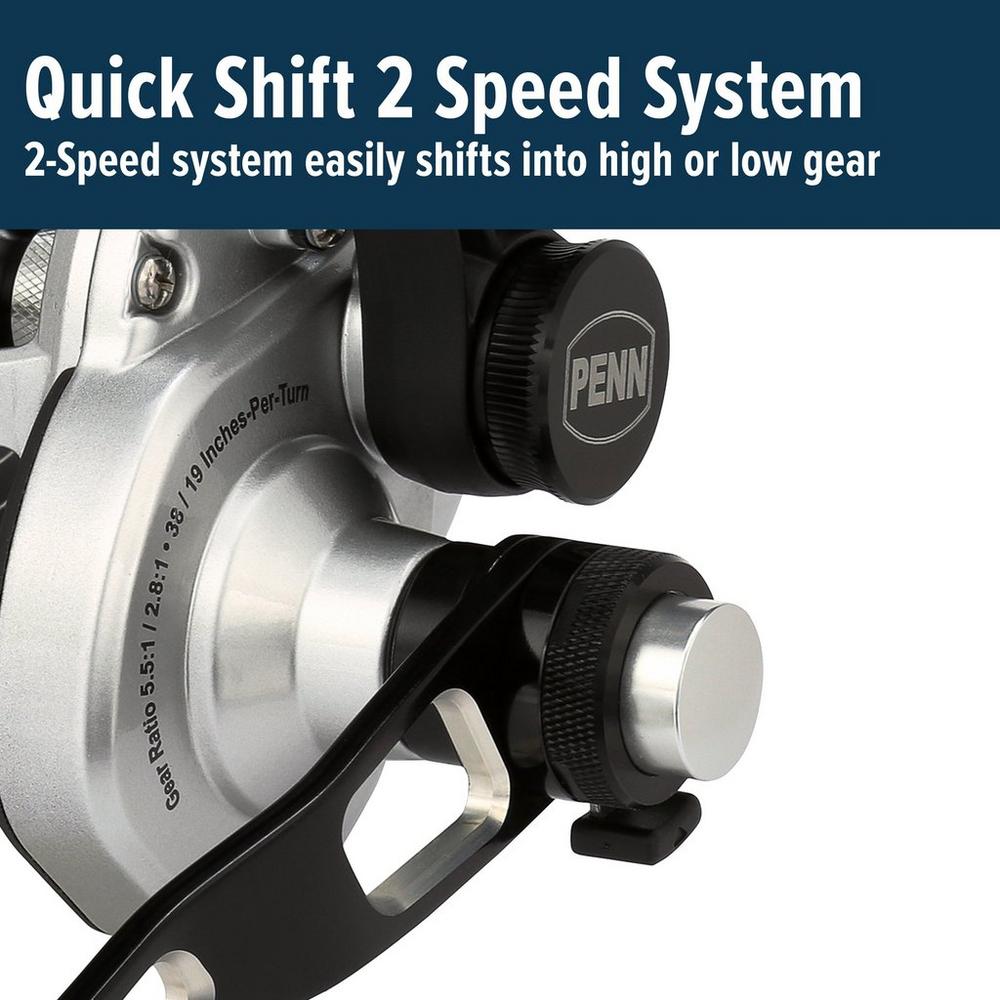 Penn Multiplikátor Fathom® II Lever Drag 2 Speed (obrázek 9)