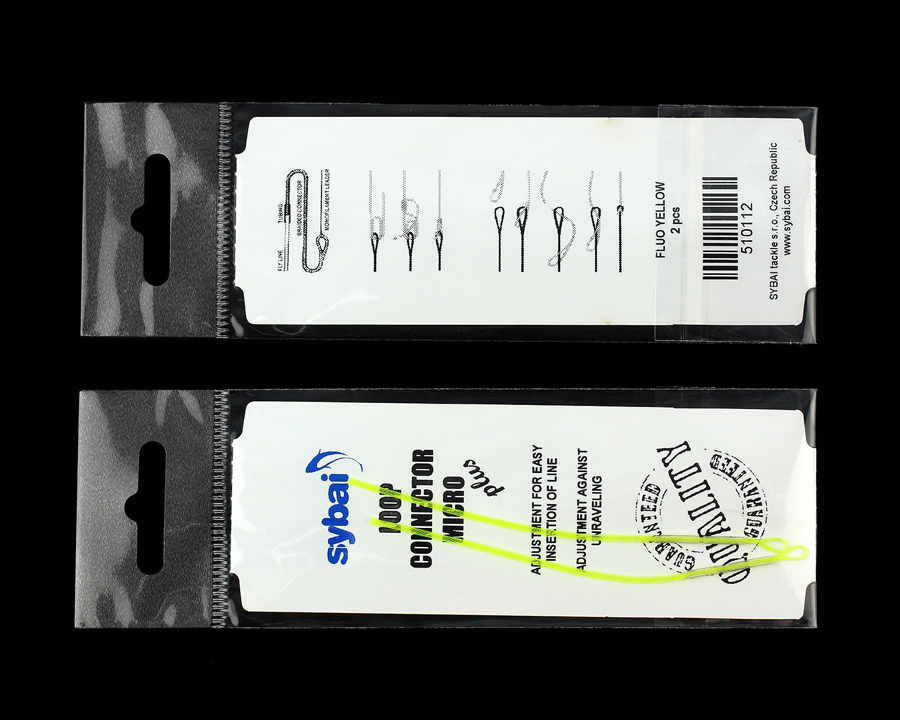 Sybai Rychlospojka Braided Loop Connectors Plus Micro Transparent (obrázek 3)
