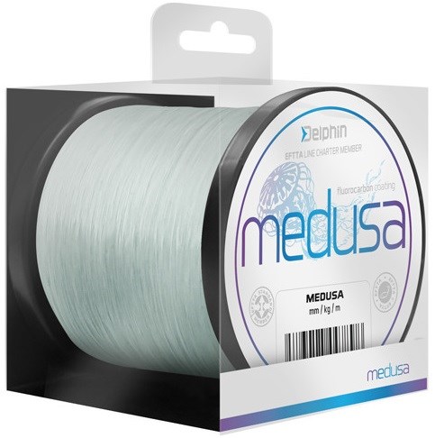 Delphin Vlasec MEDUSA Transparent 300m Nosnost: 5,7kg, Průměr: 0,26mm