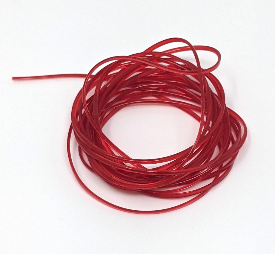 Hends Body Glass Half Round 1,2 mm Wine Red