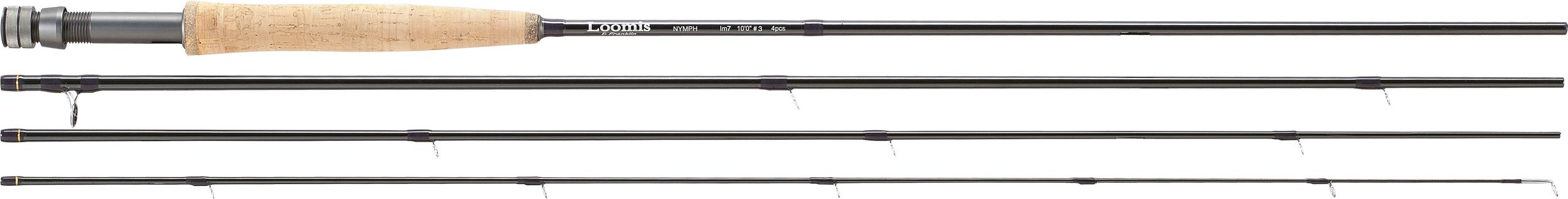 Loomis & franklin Prut Nymph IM7 10ft 3,04m #3 4-díl