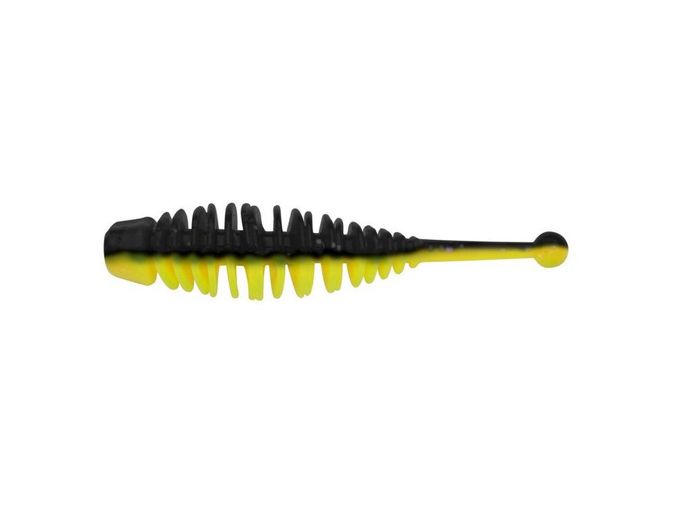 Berkley Gumová Nástraha PowerBait Power Naiad Black Sunshine Yellow Počet kusů: 8ks, Délka cm: 7cm