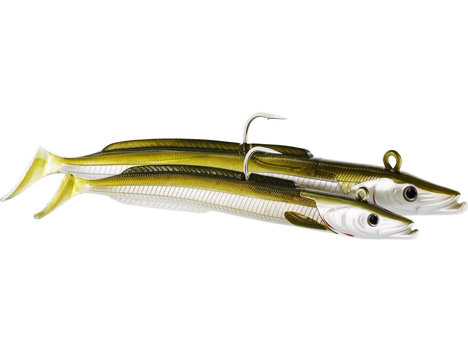 Westin Gumová Nástraha Sandy Andy Jig Brown Abalone Délka: 15cm, Hmotnost: 42g, Počet kusů: 2+1 (obrázek 3)