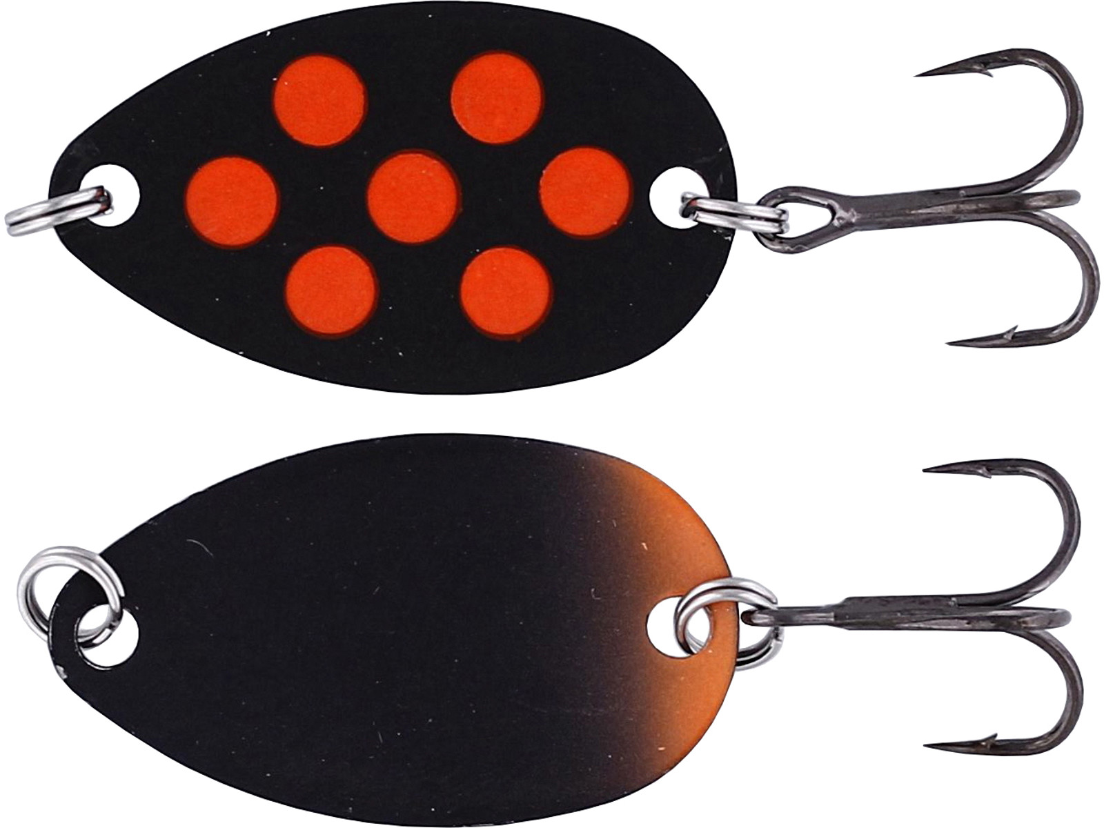 Westin Plandavka Fidusen 3,2cm 2,8g Barva: Black/Orange Dots