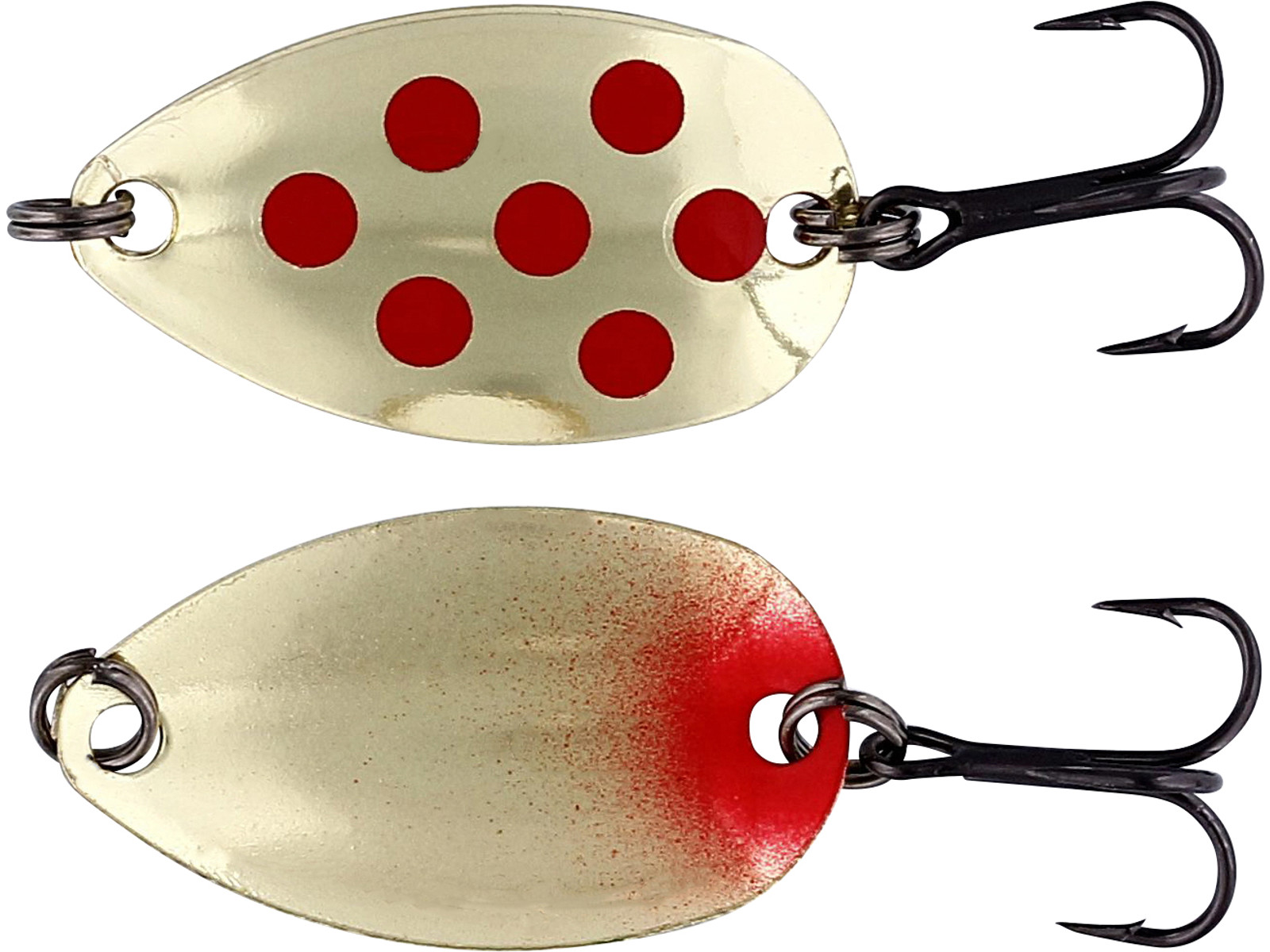 Westin Plandavka Fidusen 3,2cm 2,8g Barva: Gold/Red Dots Metallic