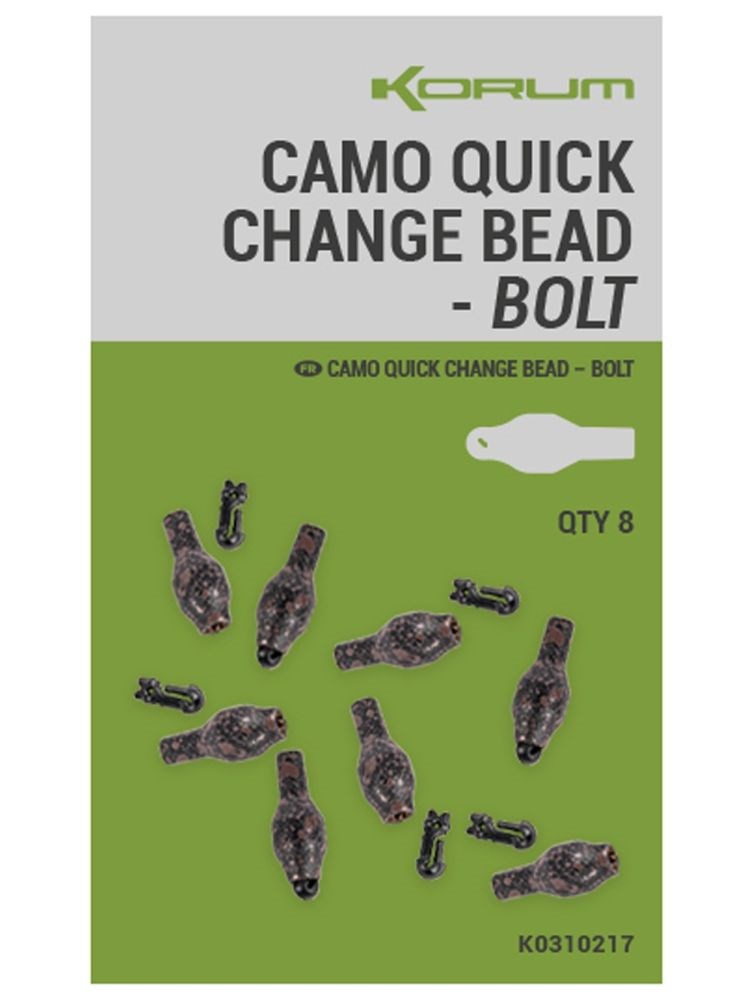 Korum Rychlovýměnné Korálky Camo Quick Change Bead Bolt