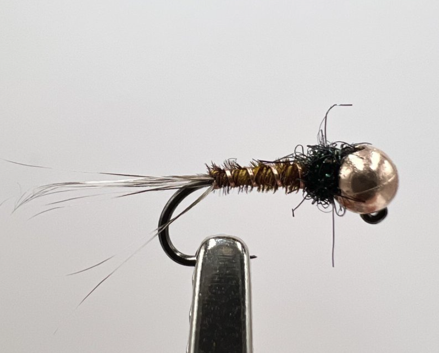 AzFishing AZ-Fishing Nymfa s Tungstenovou Hlavou Bažant Velikost háčku: #16, Průměr Tugnstenu: 3,3mm