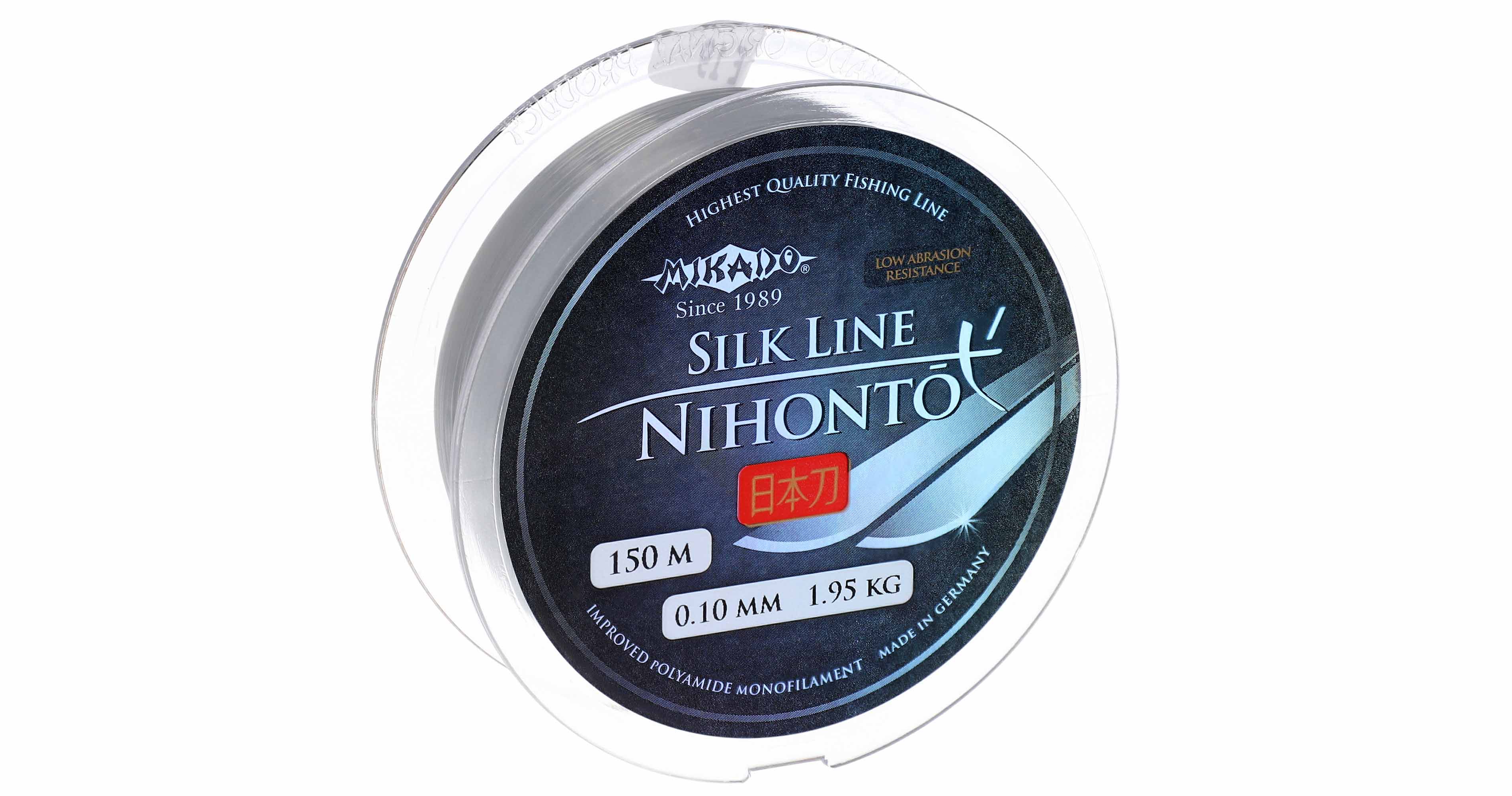 Mikado Vlasec Line Nihonto Silk 150m Nosnost: 4,10kg, Průměr: 0,16mm - Obrázek 2