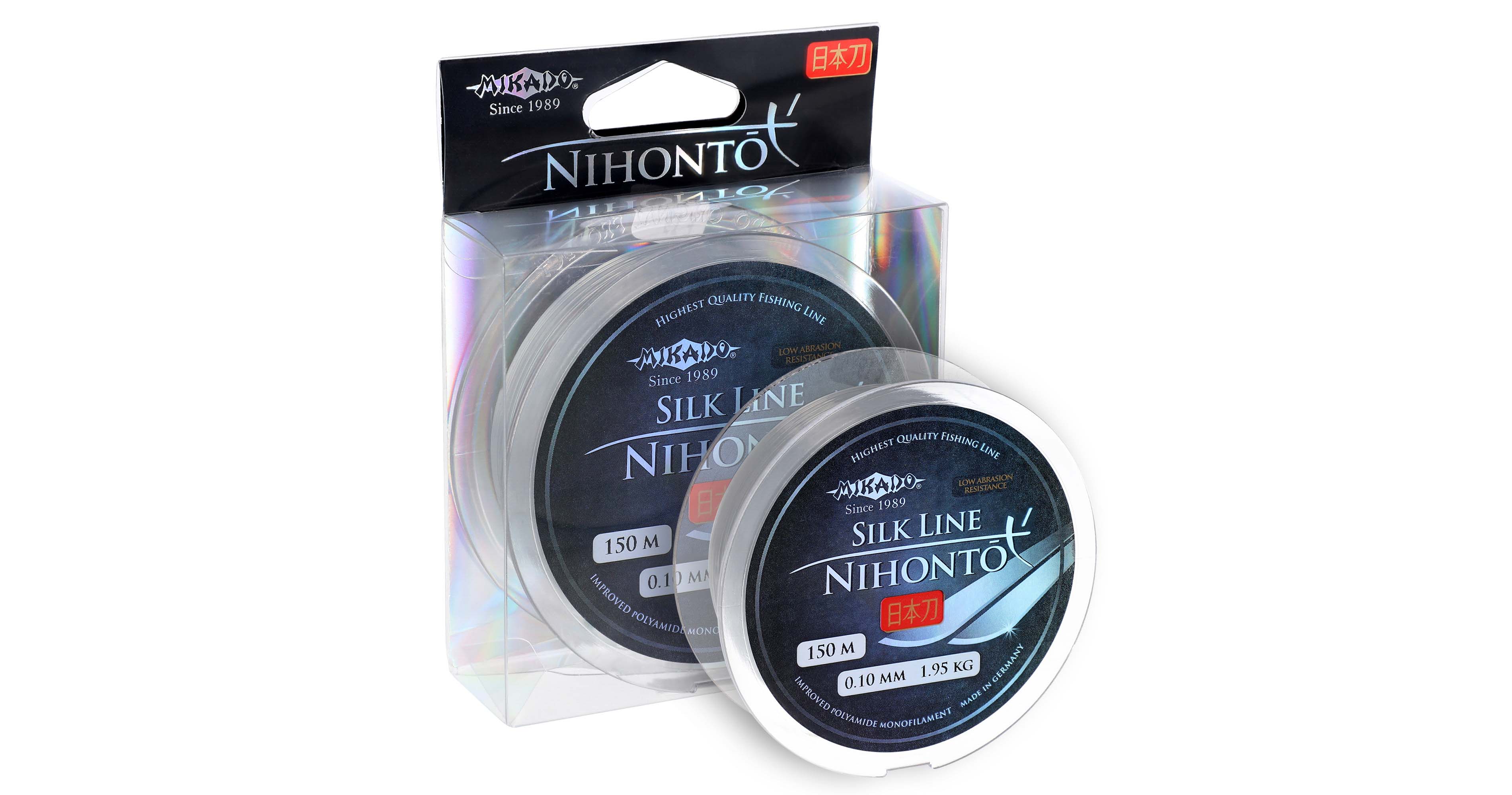 Mikado Vlasec Line Nihonto Silk 150m Nosnost: 10,70kg, Průměr: 0,30mm