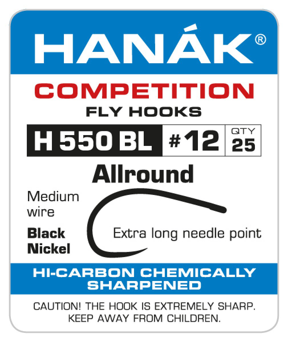 Hanák Competition Hanák Háčky H 550 BL Velikost háčku: #10