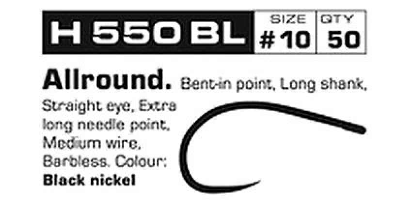 Hanák Competition Hanák Háčky H 550 BL Velikost háčku: #10 - Obrázek 2