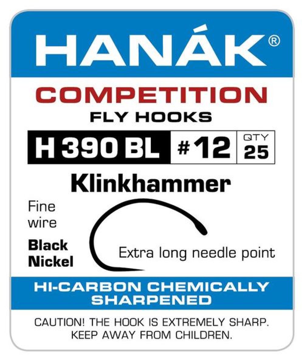 Hanák Competition Hanák Háčky H 390 BL Velikost háčku: #14