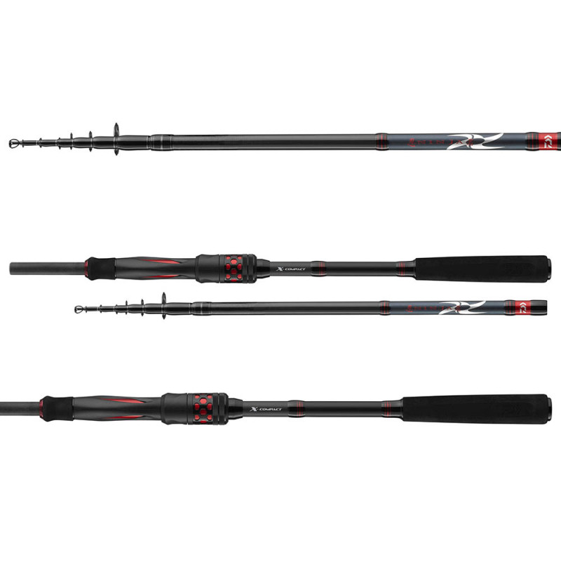 Daiwa Prut Ninja X-Compact Spin 2,45m 15-50g 9+1-díl