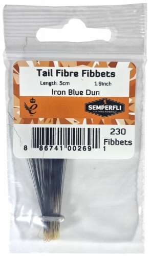 Semperfli Syntetická Pera Tail Fibre Fibbets Iron Blue Dun