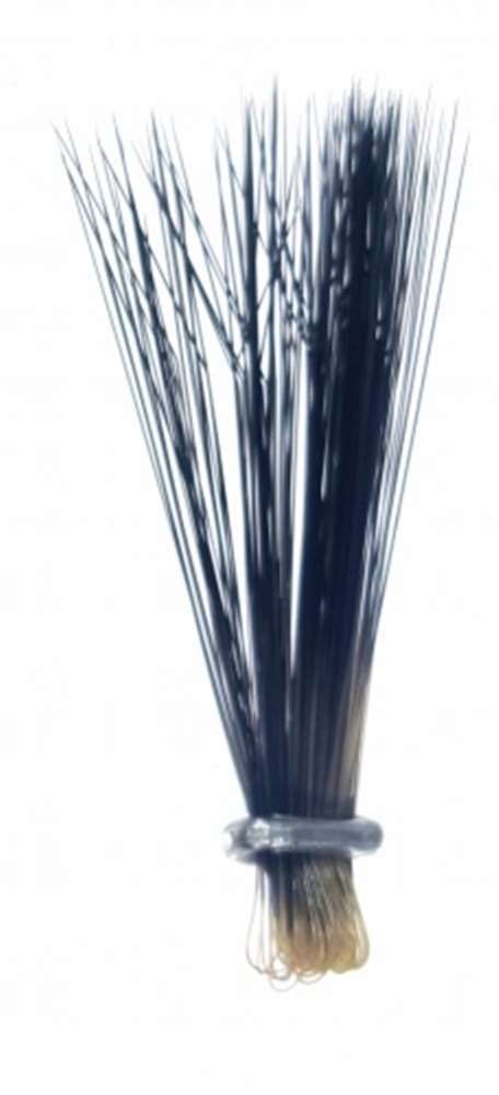 Semperfli Syntetická Pera Tail Fibre Fibbets Iron Blue Dun - Obrázek 2