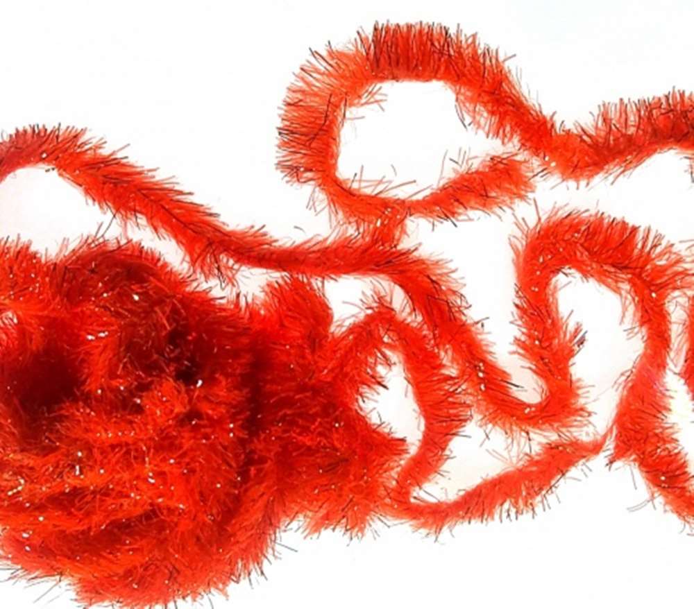 Semperfli Šenylka Copper Tinsel Fleck Large Fl Red 15mm - Obrázek 2